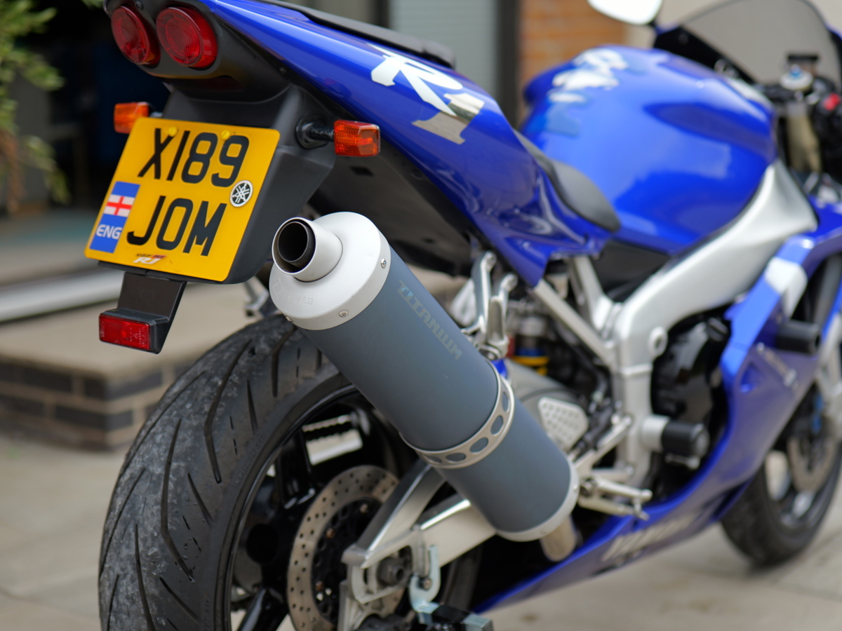 2000 Yamaha YZF-R1 5JJ 28,896 Miles Future Classic Featured on Mid Bike Crisis